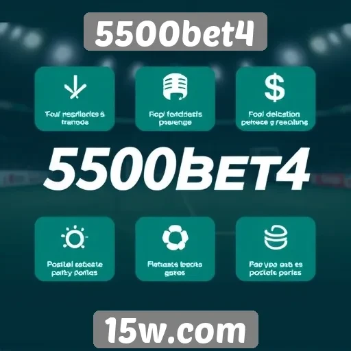 Recursos e funcionalidades do site de apostas 5500bet4