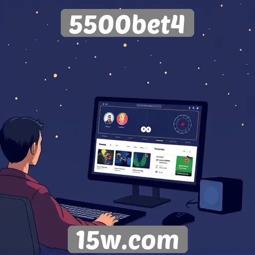Avaliação da experiência do usuário no 5500bet4